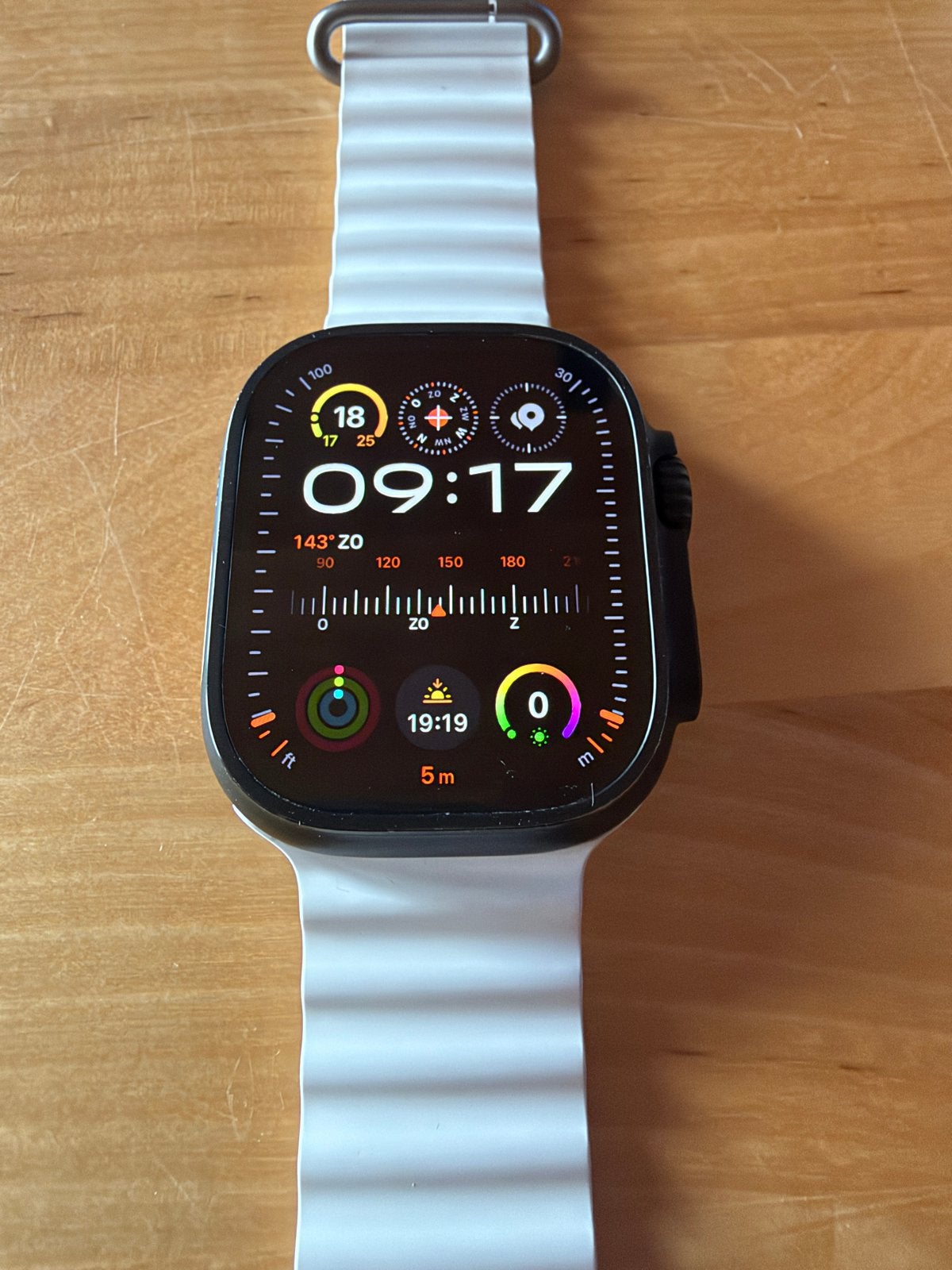 Apple Watch Ultra 2 - Zwart, Zwart, IOS, Ophalen of Verzenden, Zo goed als nieuw