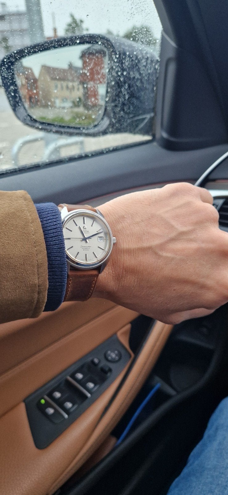 Omega Seamaster Cosmic 2000 Automatisch Herenhorloge Staal, Ophalen of Verzenden, Staal, Omega, 1960 of later
