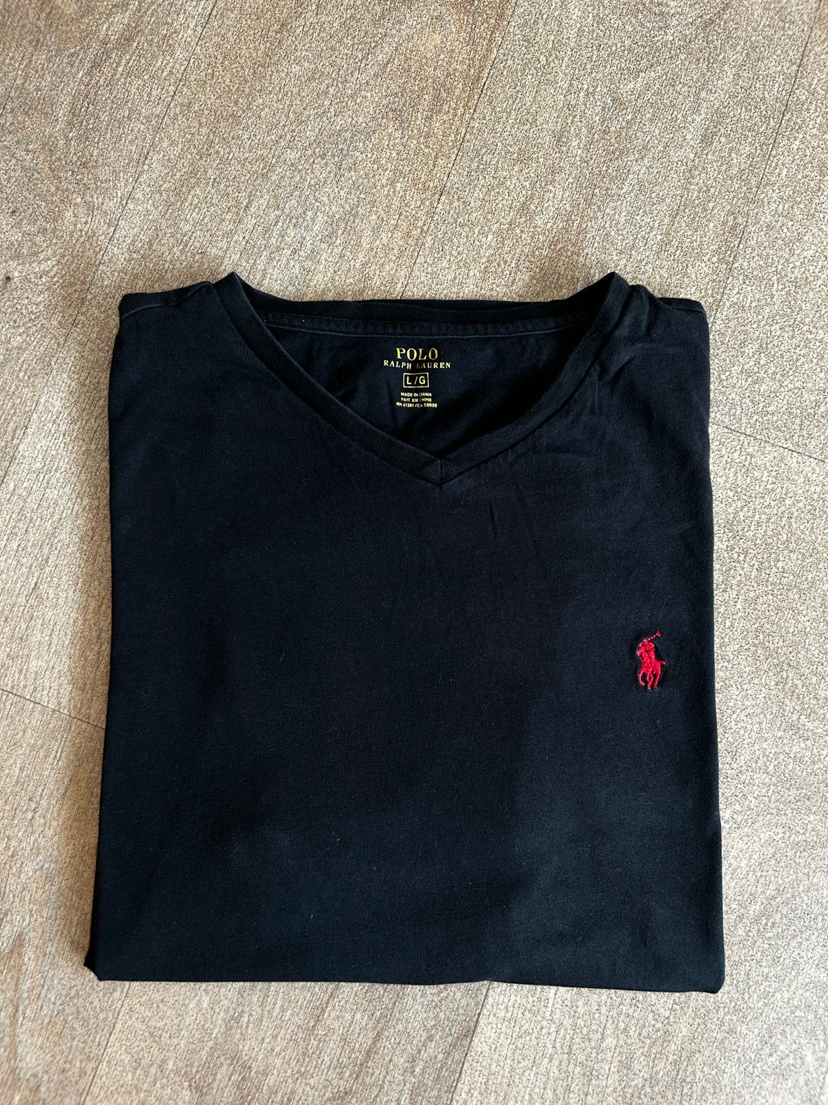 Polo Ralph Lauren T-shirt maat L, Kleding | Heren, T-shirts, Ophalen of Verzenden, Gedragen, Maat 52/54 (L), Zwart