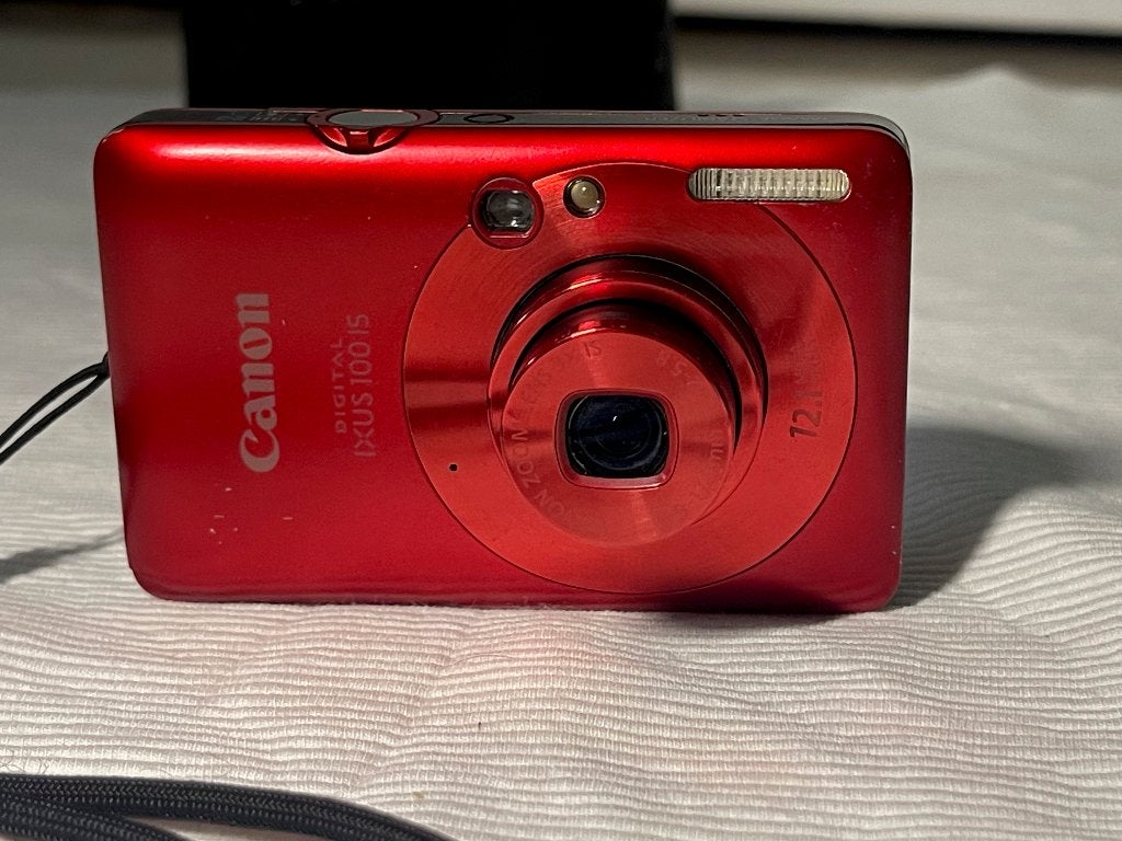 CANON IXUS 100 IS 12.1mp fotocamera Met waterdich behuizing, Cameratas, N, N, Canon