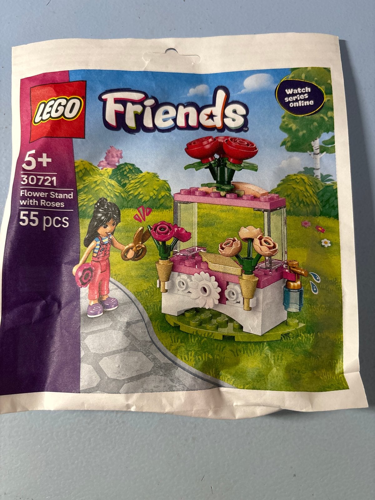 LEGO Friends 30721 Bloemenkraam met Rozen - 55 stuks, Ophalen of Verzenden, Nieuw