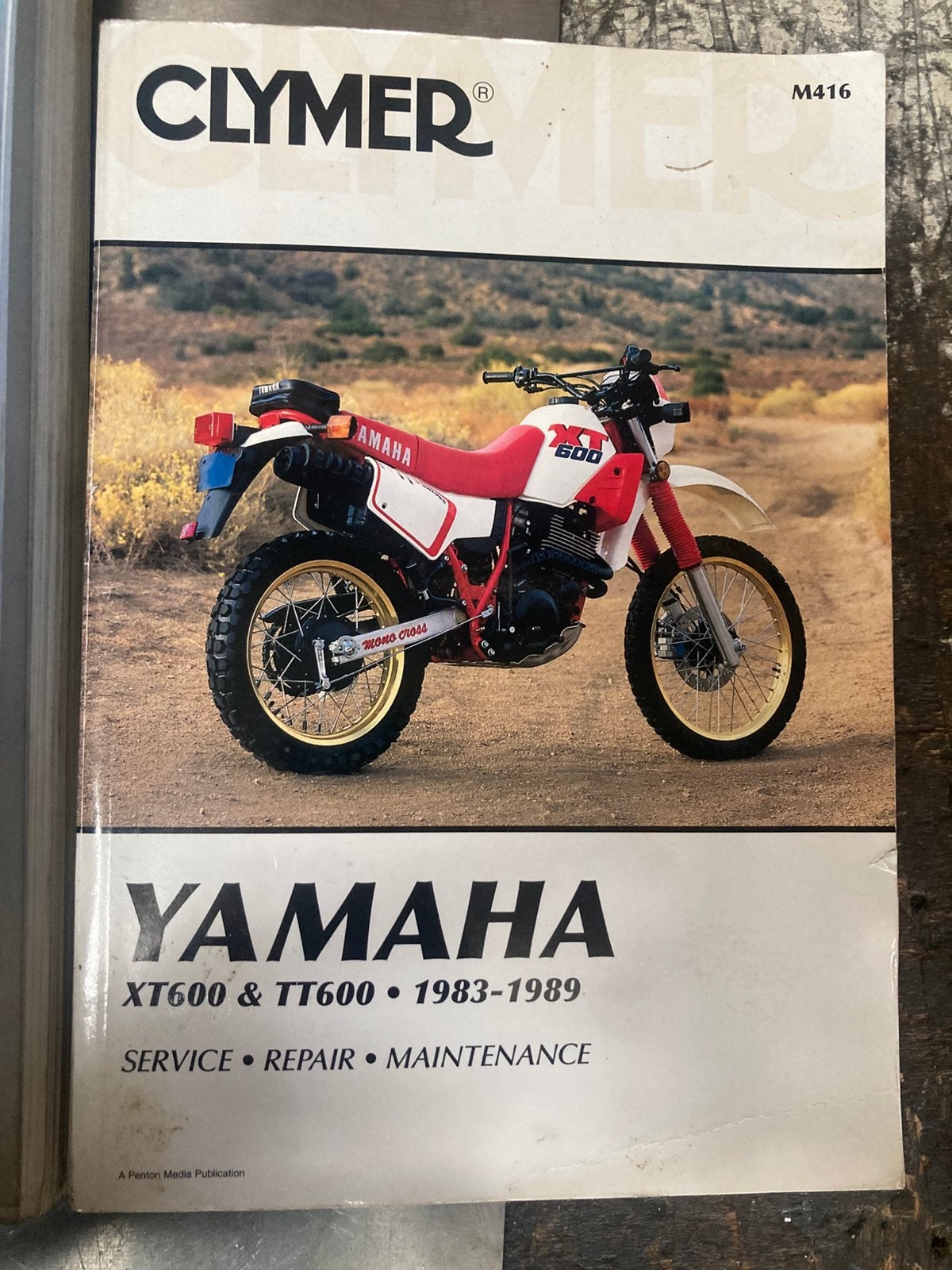 Yamaha xt tt 600 werkplaatshandboek onderhoud manual, Verzenden, Yamaha