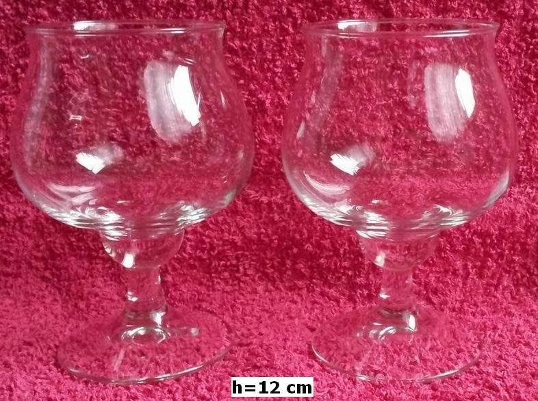 2 sherryglazen, Ophalen of Verzenden, Gebruikt, Glas, Overige stijlen