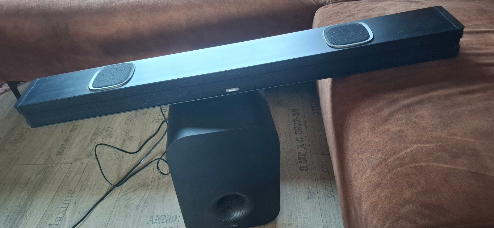 i-box Resonate Soundbar met subwoofer, Ophalen of Verzenden, Met externe subwoofer, Zo goed als nieuw