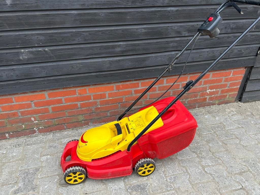 Wolf elektrische grasmaaier, Ophalen of Verzenden, Gebruikt