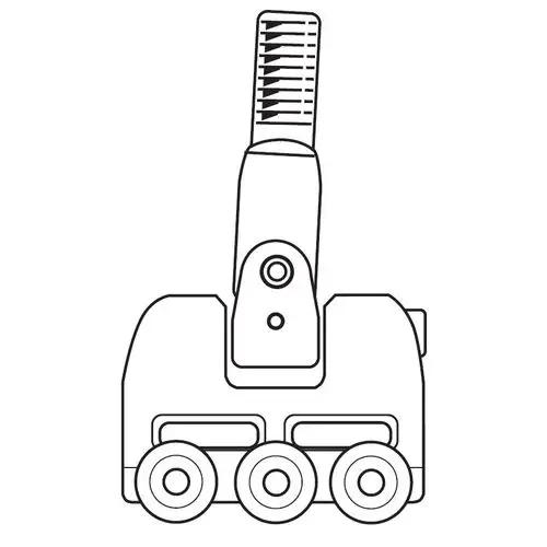 Selden 511-723 mastkarren, Ophalen of Verzenden, Gebruikt, Toebehoren, Minder dan 15 m²