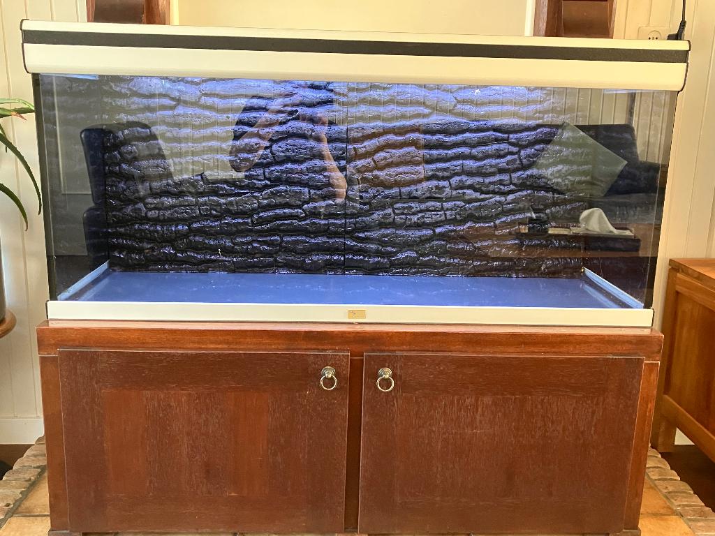 Leeg aquarium, Dieren en Toebehoren, Vissen | Aquaria en Toebehoren, Ophalen, Gebruikt, Aquatlantis, Inclusief deksel