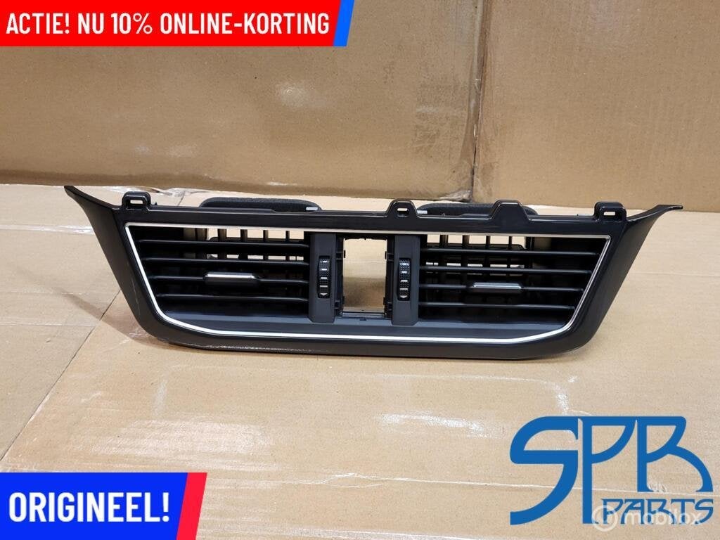 SEAT TARRACO 5FJ LUCHTROOSTER MIDDEN DASHBOARD Titaniumzwart, SEAT, Nieuw, Ophalen of Verzenden, Seat