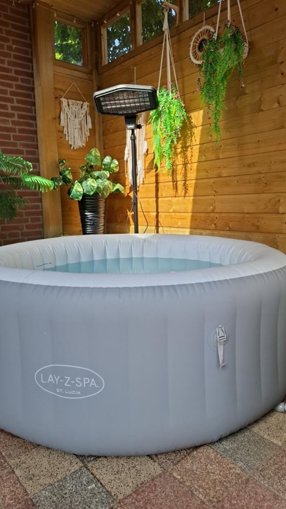 Lay-Z-Spa St. Lucia opblaasbare jacuzzi, Ophalen, Zo goed als nieuw, Filter, Opblaasbaar