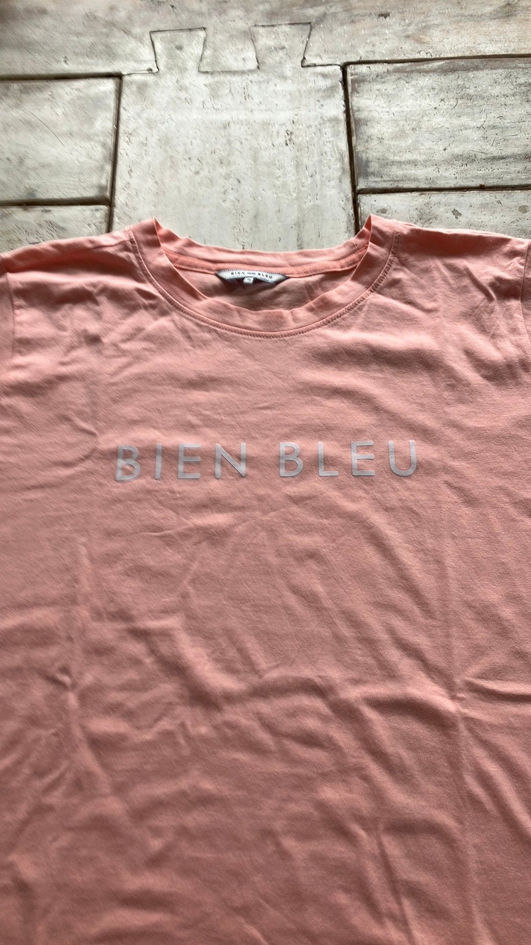 Dames shirt bien bleu maat XL, Maat 46/48 (XL) of groter, Ophalen of Verzenden, Zo goed als nieuw, Korte mouw