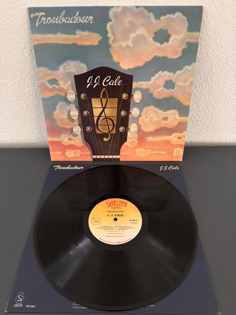 J.J. Cale - Troubadour (LP) 1976, Singer-songwriter, Gebruikt, 1970 - 1979, 12 inch