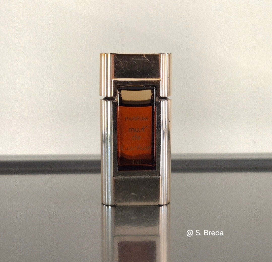 Cartier - Must de Cartier - Parfum Miniatuur, Verzamelen, Ophalen of Verzenden, Gebruikt, Miniatuur, Gevuld