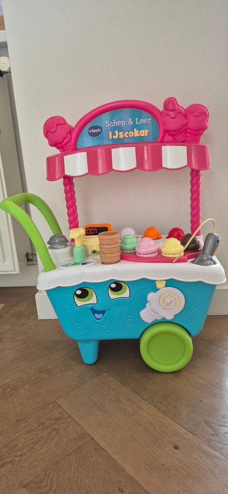 VTech Schep & Leer IJscokar - Interactief Speelgoed, Kinderen en Baby's, Ophalen, Zo goed als nieuw, Jongen of Meisje
