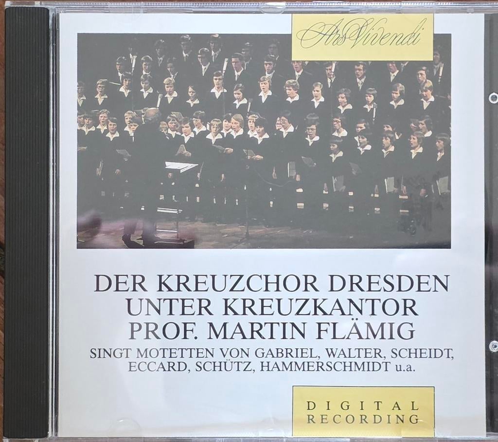 Der Kreuzchor Dresden - Motetten (CD), Ophalen of Verzenden, Barok, Zo goed als nieuw, Vocaal