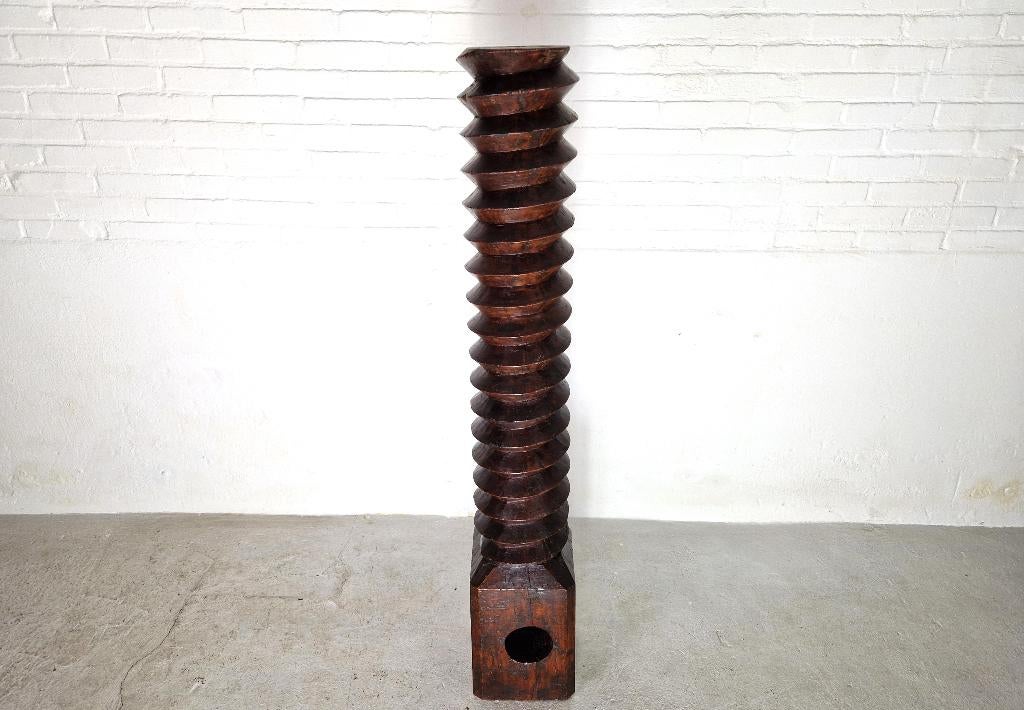 Sculpturaal Object | Antieke wijnpers | Frankrijk, Ophalen