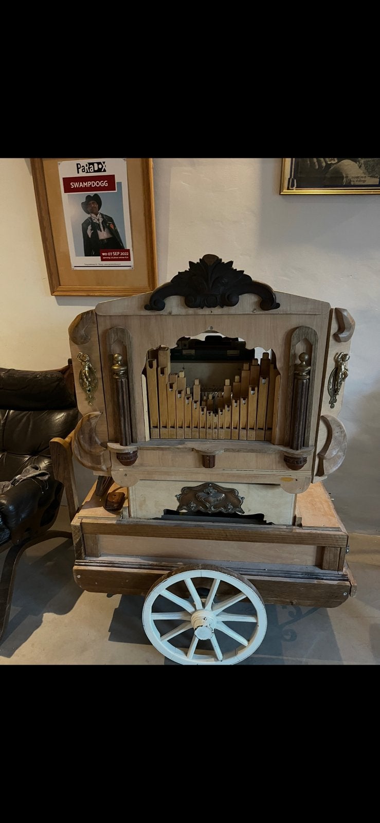 Te koop draaiorgel ., Muziek en Instrumenten, Draaiorgels, Ophalen, Gebruikt