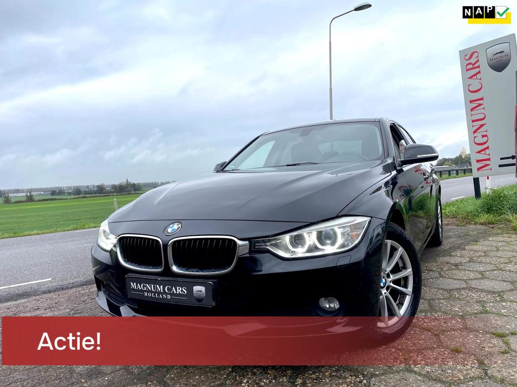BMW 3-serie 316i TIJDELIJKE ACTIE: NU €500 KORTING - DEZE, Euro 6, 4 cilinders, Automatische klimaatregeling, Zwart