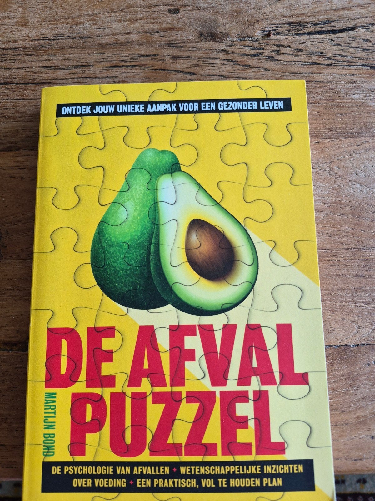 De Afvalpuzzel: Nooit Meer Een Dieetboek Nodig, Ophalen of Verzenden, Zo goed als nieuw, Dieet en Voeding, Martijn Bond
