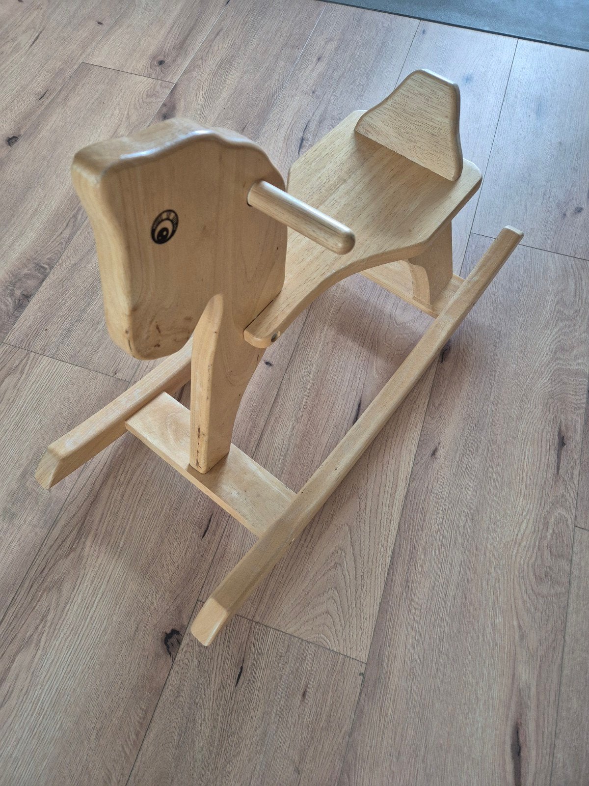 Houten Schommelpaard, Kinderen en Baby's, Speelgoed | Houten speelgoed, Ophalen, Gebruikt, Rij- of Hobbelspeelgoed