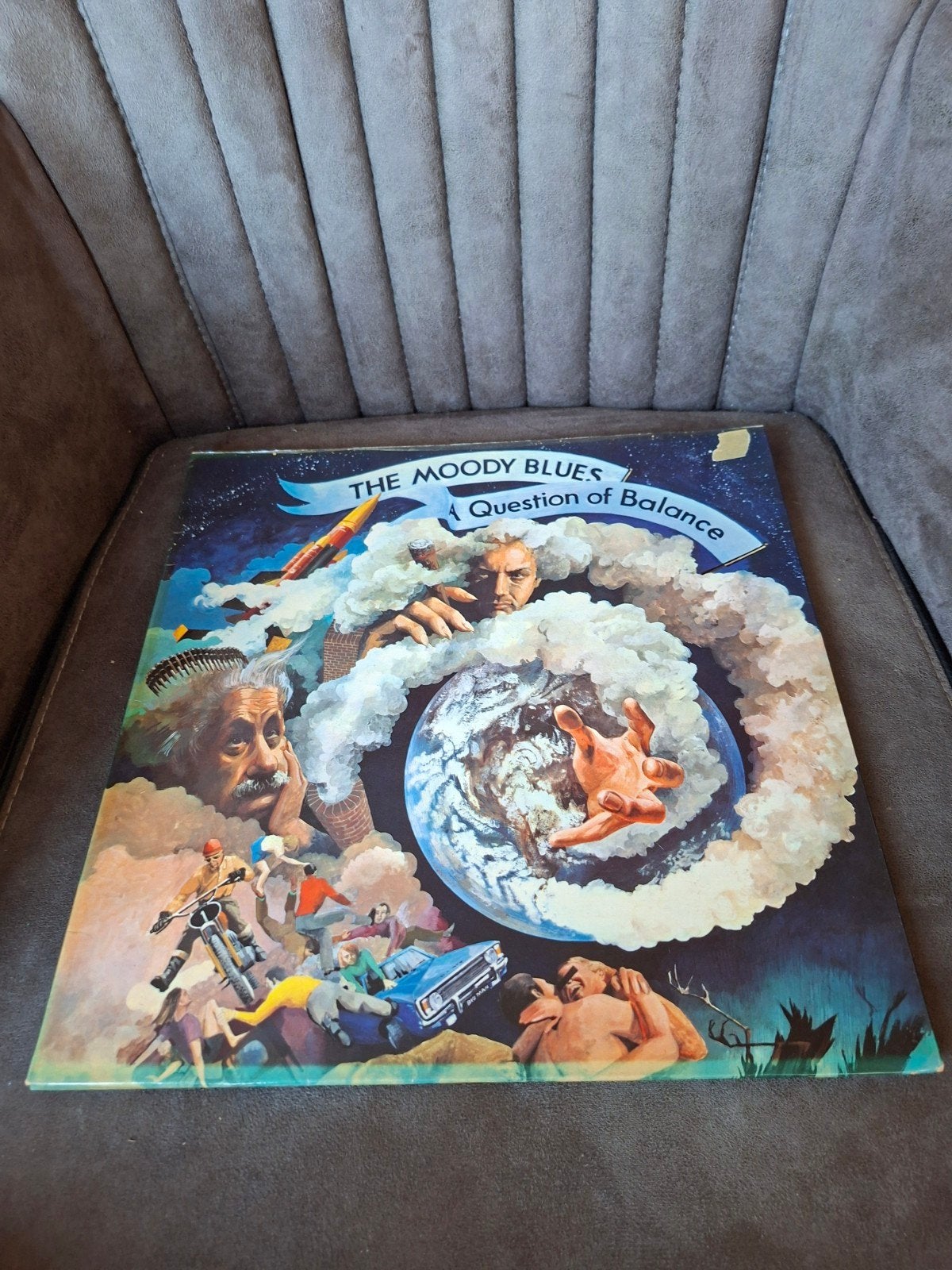 The Moody Blues - A Question of Balance LP (1970), LP, Rock, Gebruikt, Ophalen of Verzenden