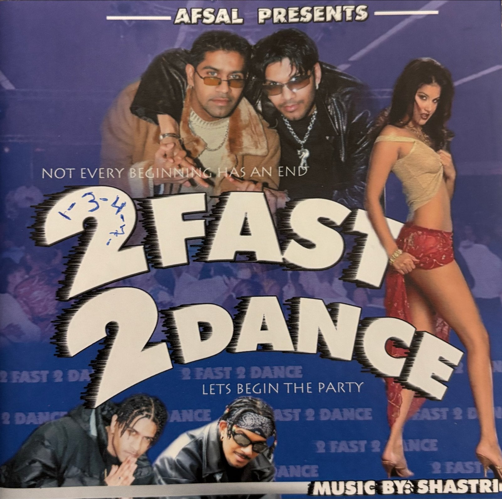 2 Fast 2 Dance - Afsal Presents (2003) Dance CD, Verzenden, Gebruikt, Album
