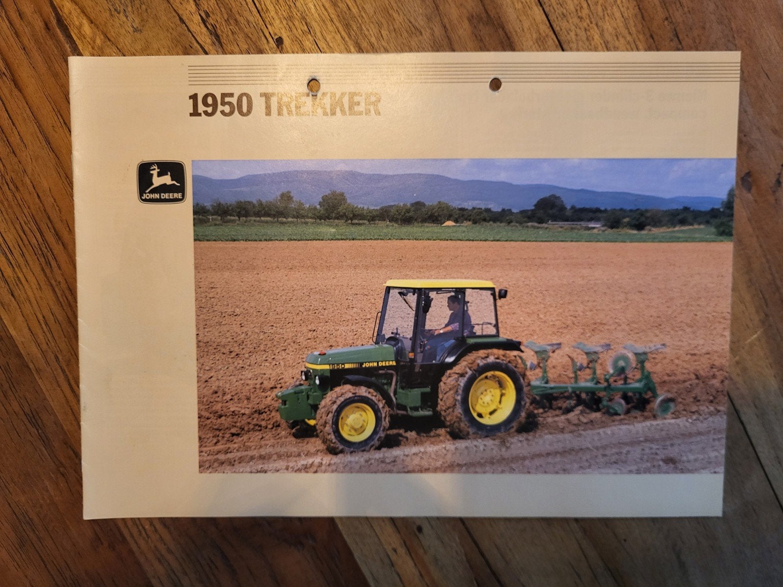 tractor folder John Deere 1950 trekker, Ophalen of Verzenden