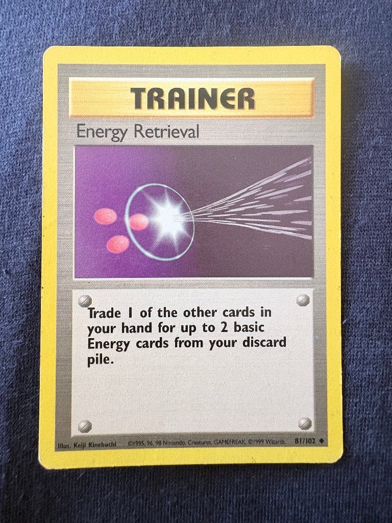 Energy Retrieval - Base 81/102 - Excellent, Ophalen of Verzenden, Nieuw