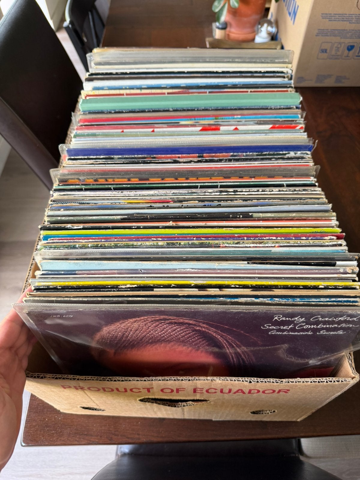 Partij LP’s meer dan 100, Ophalen, Gebruikt, 12 inch, LP