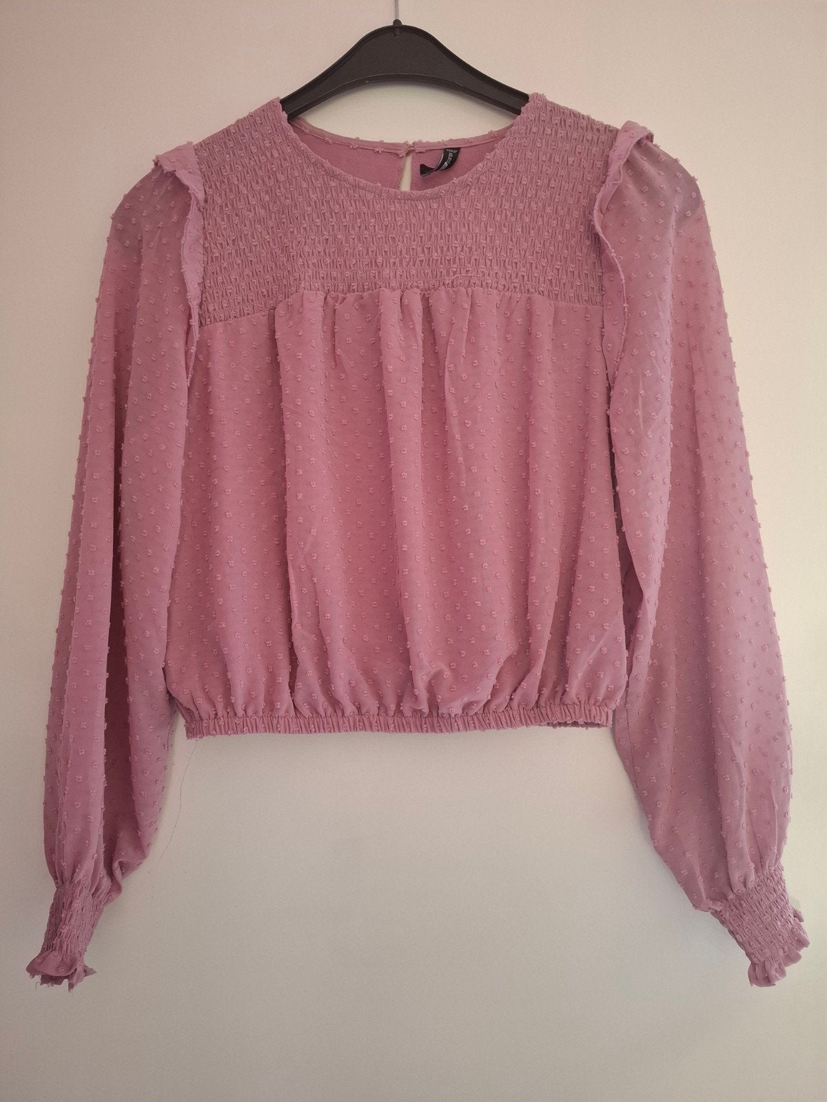 Roze Blouse met smockwerk New Yorker maat M, Kleding | Dames, Maat 38/40 (M), Nieuw, Ophalen of Verzenden, Roze