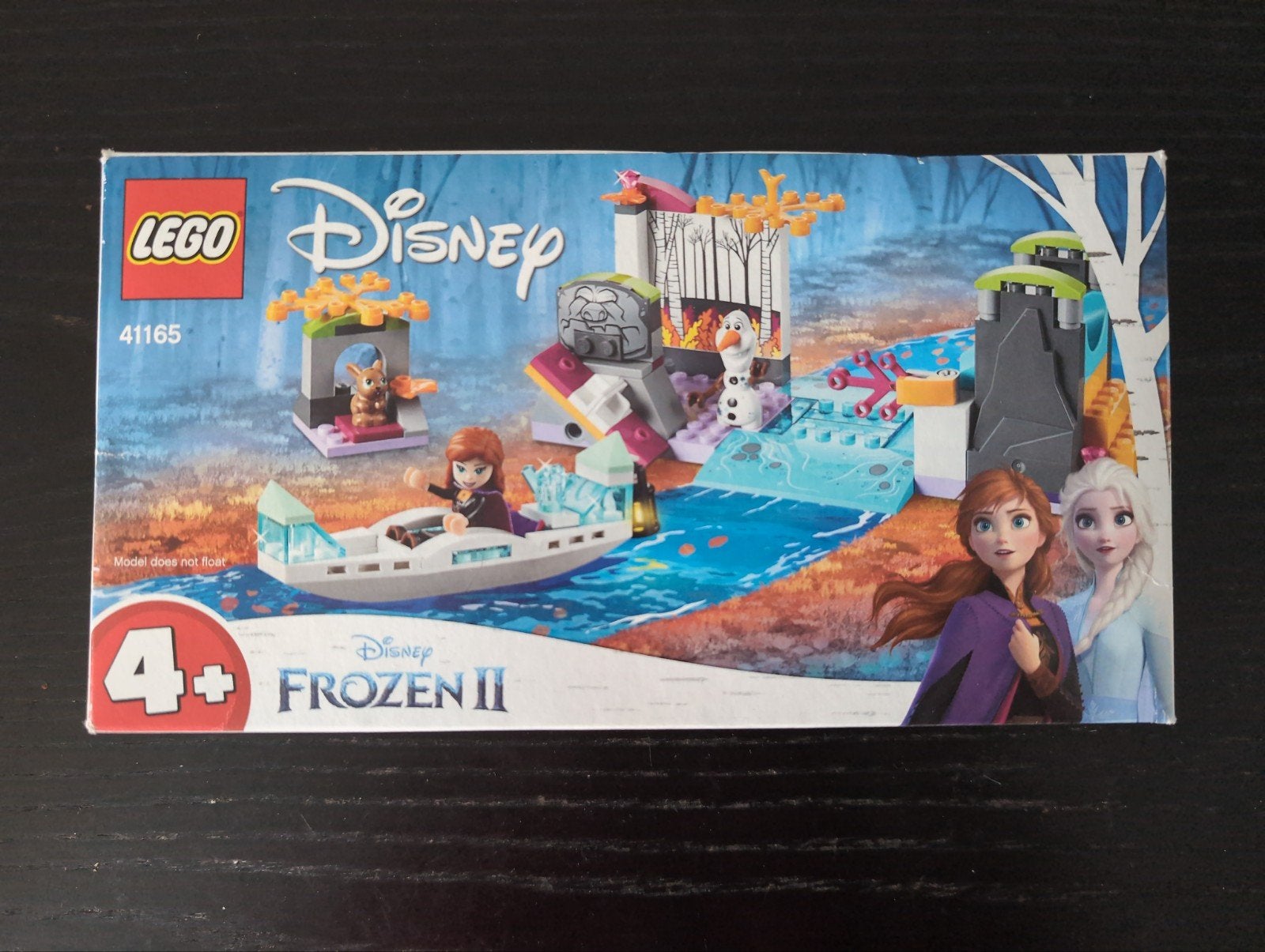 LEGO Disney Frozen II 41165 Anna's Kano Expeditie, Lego, Ophalen of Verzenden, Zo goed als nieuw, Disney