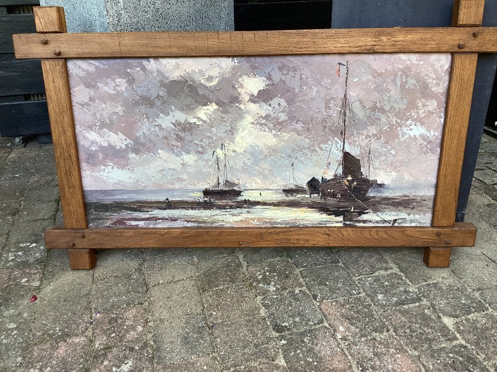 Schilderij Albert Wessels, Ophalen
