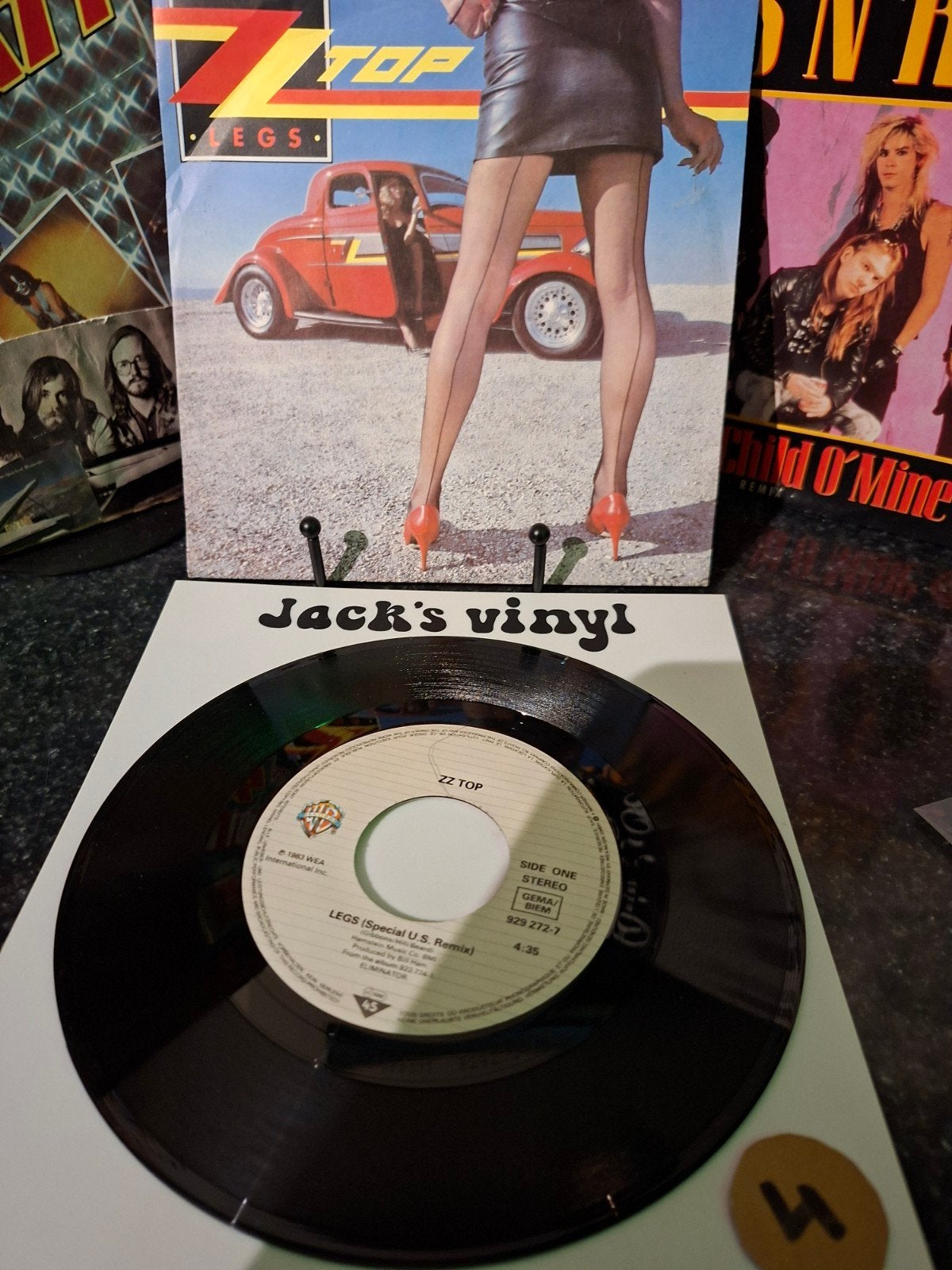 ZZ Top - Legs (Special U.S. Remix) 1985/4, Hard Rock, 7 inch, Ophalen of Verzenden, Overige typen