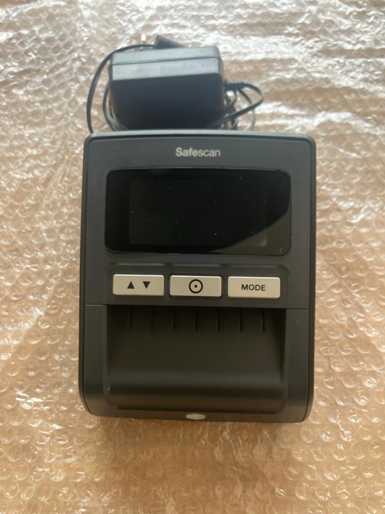 Safescan 155-S valsgelddetector, Ophalen