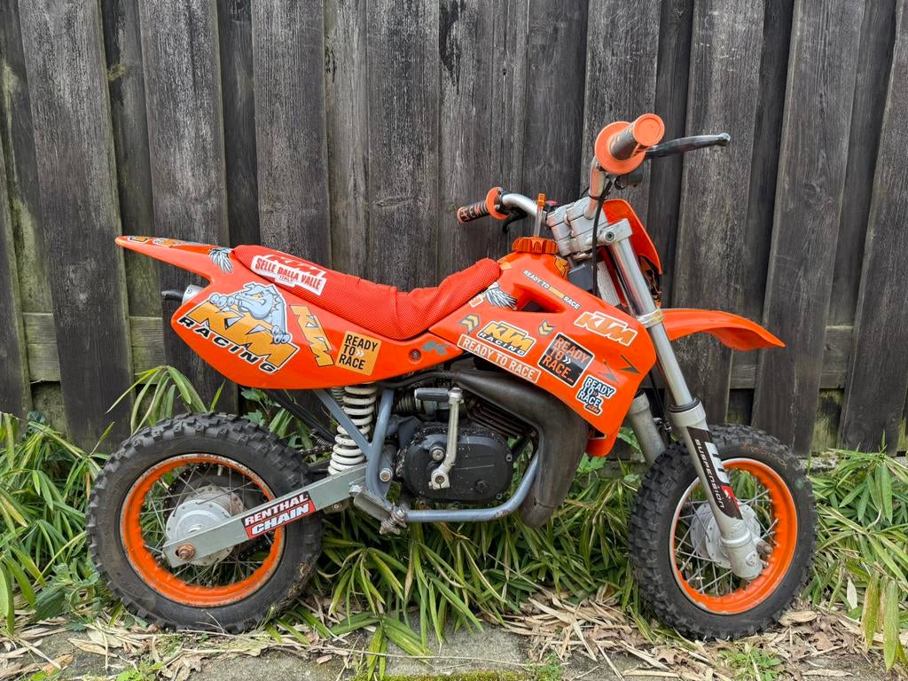 KTM 50 kinder motor, Fietsen en Brommers, Minibikes, Midibikes en Pitbikes, Ophalen, Zo goed als nieuw, Overige typen