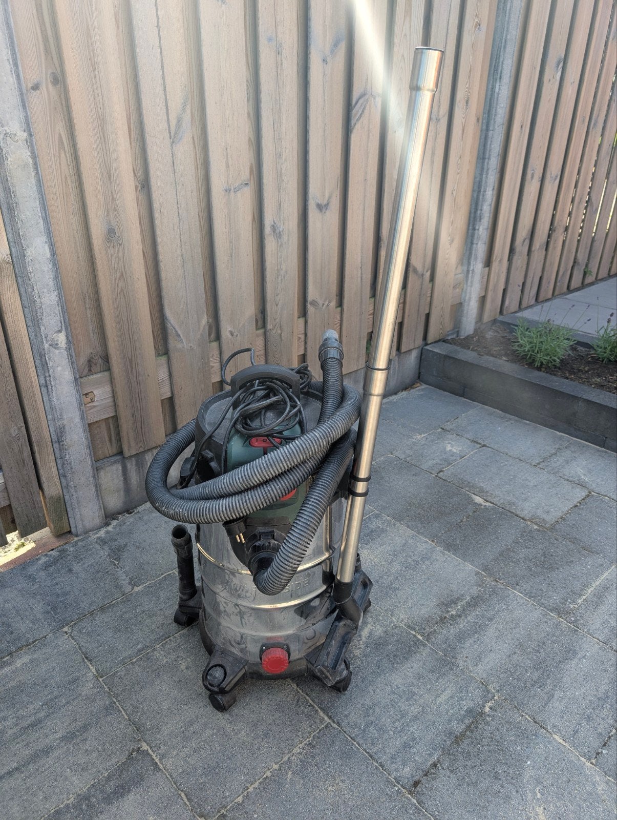 PARKSIDE Nat- en droogzuiger 1500 W met blaasfunctie, Ophalen, Overige merken, Gebruikt, Inclusief accessoires