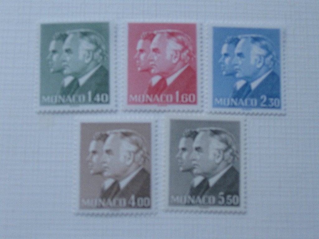 Monaco, Ophalen, Monaco, Postfris