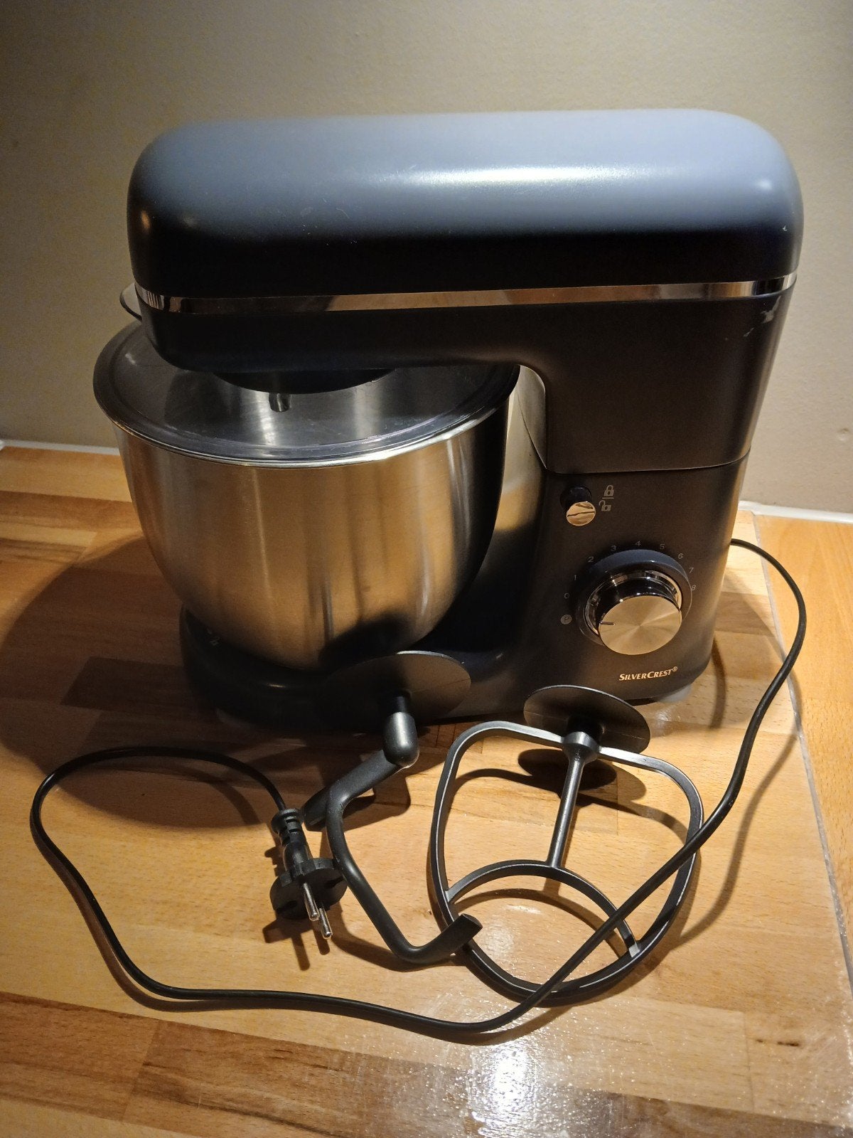 SilverCrest Keukenmachine in prima staat, 4 liter of meer, Ophalen of Verzenden, Zo goed als nieuw, 3 snelheden of meer
