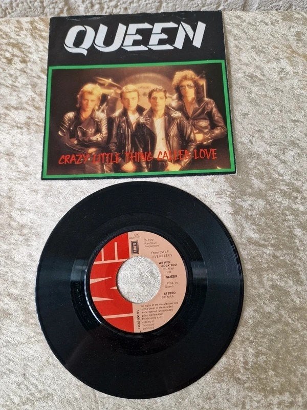 Queen Crazy Little Thing Called Love 7” Vinyl 1979 NL, Ophalen of Verzenden, Gebruikt, Pop