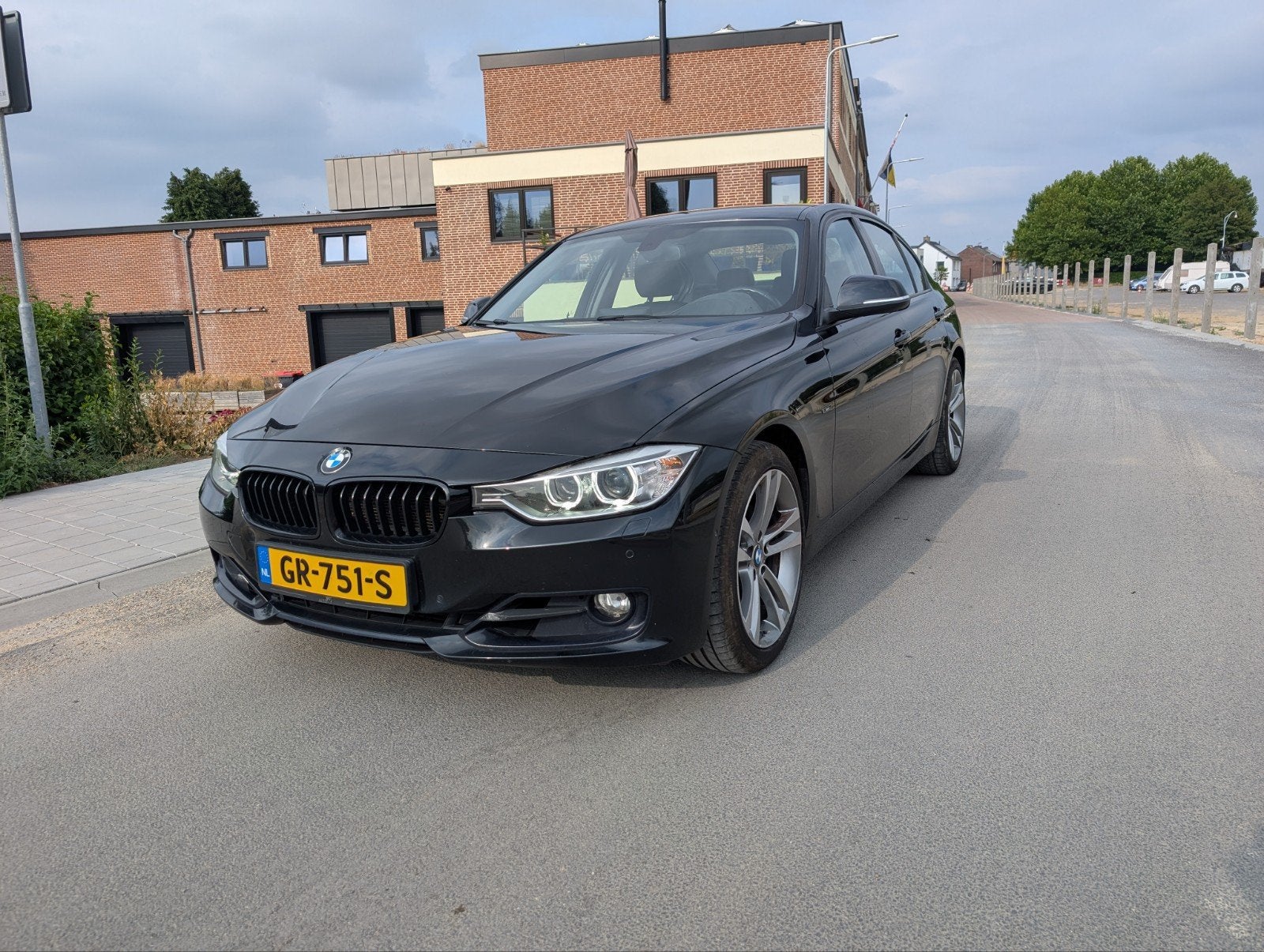 BMW 3-Serie 328i 245pk Aut 2012 Zwart, Auto's, Automaat, 745 kg, Zwart, 4 cilinders