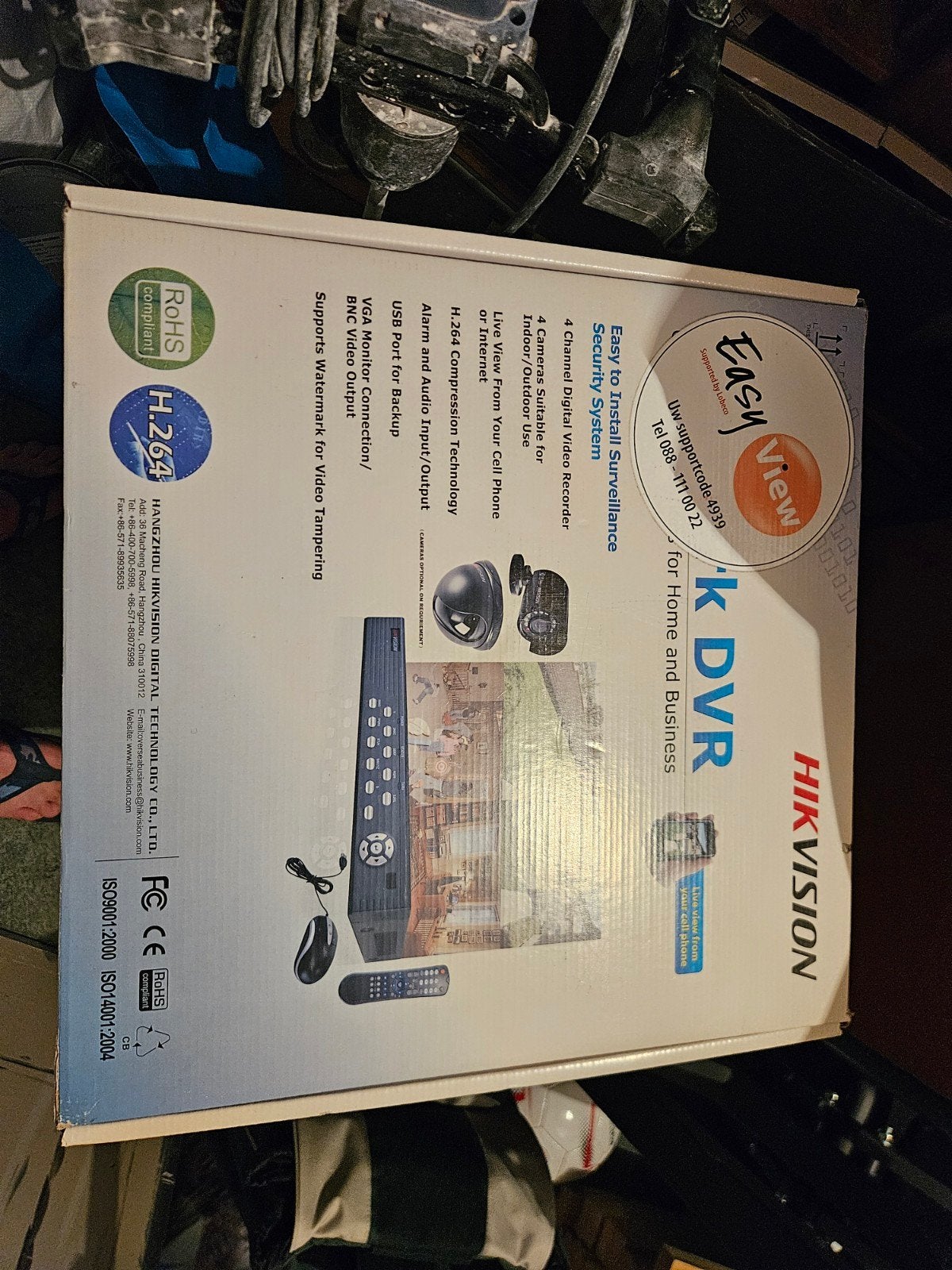 Hikvision Digital Video Recorder met 2 Camera's, Ophalen of Verzenden, Gebruikt, Buitencamera
