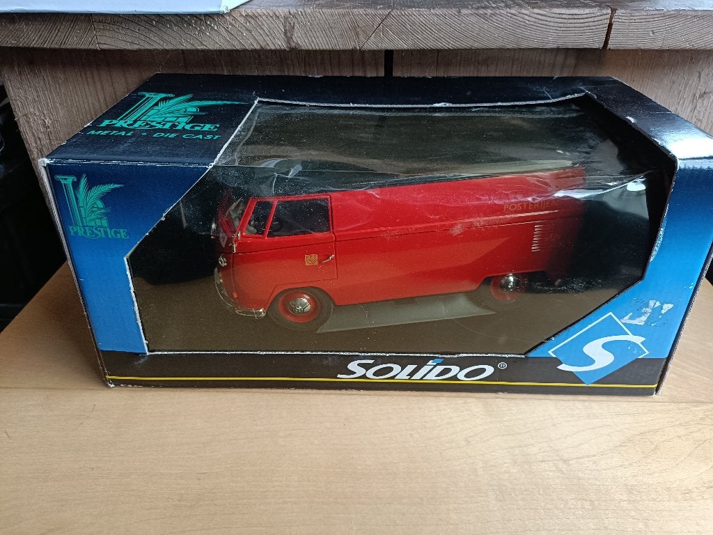 Solido VW Transporter T1  PTT Post  1 : 18, Ophalen of Verzenden, Nieuw, Auto, Solido
