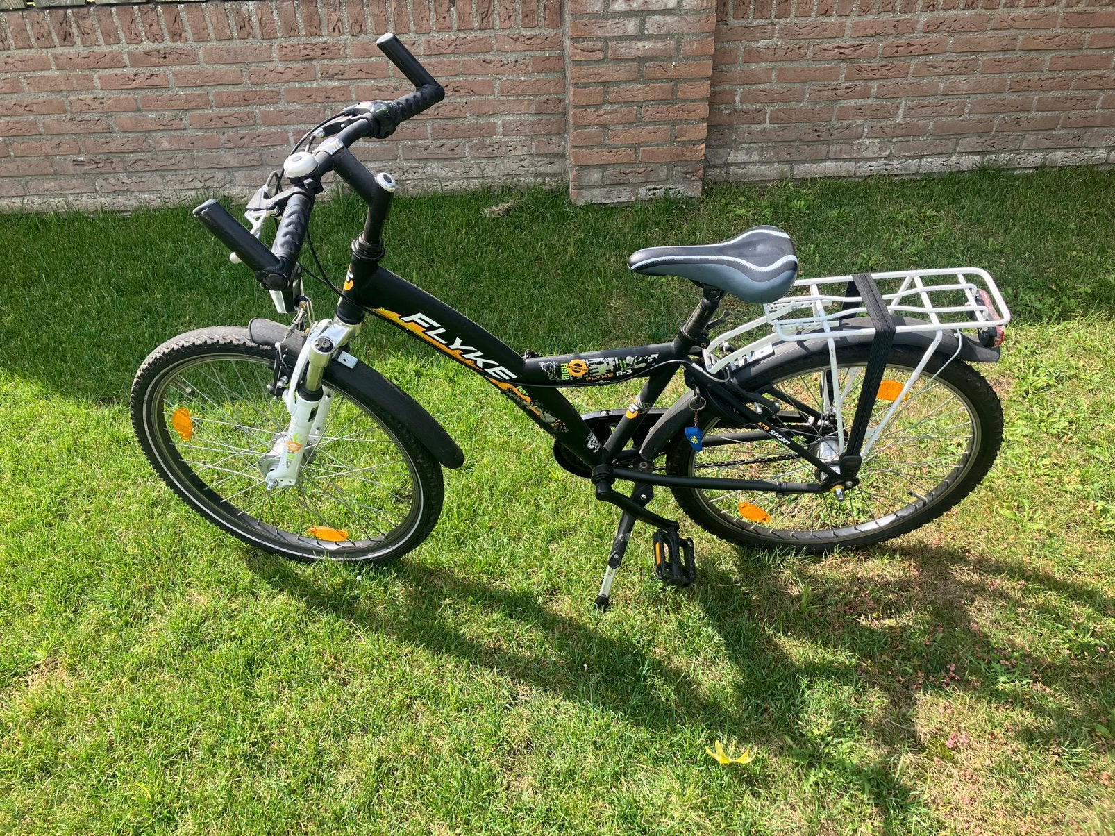 Te koop jongens fiets, Fietsen en Brommers, Fietsen | Jongens, Ophalen, Gebruikt, Velgrem, Versnellingen