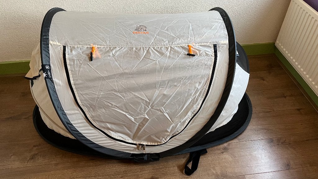 Deryan Peuter Luxe campingbedje (peuterslaaptent), Kinderen en Baby's, Babywiegjes en Ledikanten, Ophalen, Gebruikt, Reisbedje
