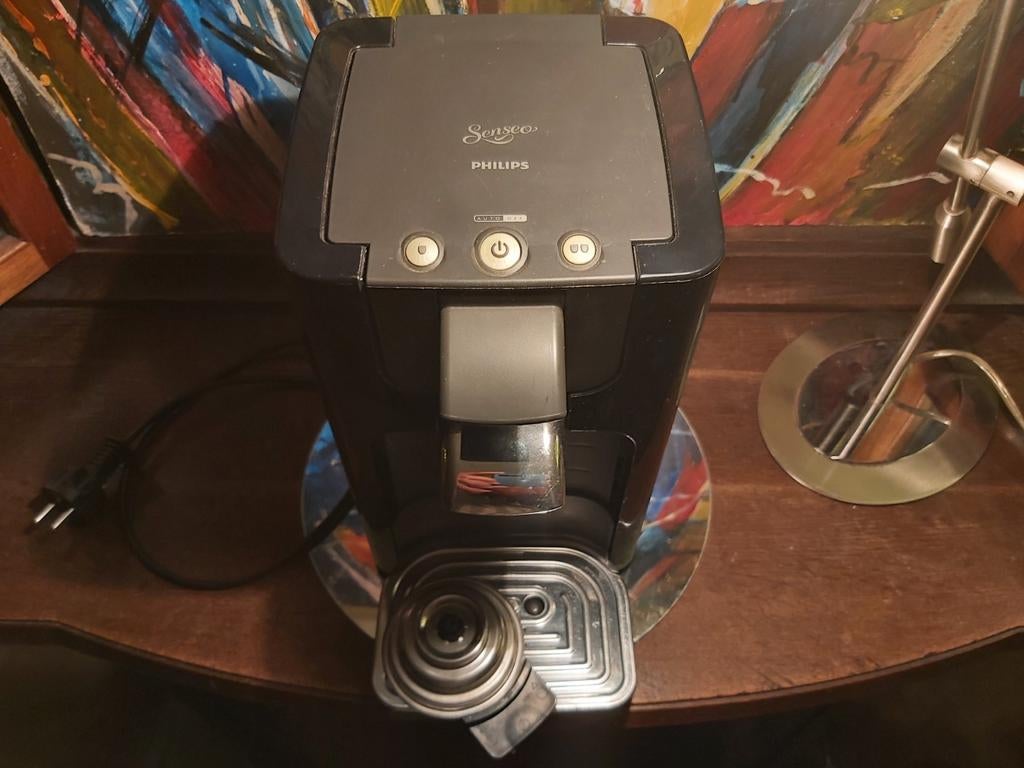 Koffiezetter: Philips Senseo Quadrante, zgan, 65 nu 45, Witgoed en Apparatuur, Koffiezetapparaten, Koffiepads en cups, Koffiemachine