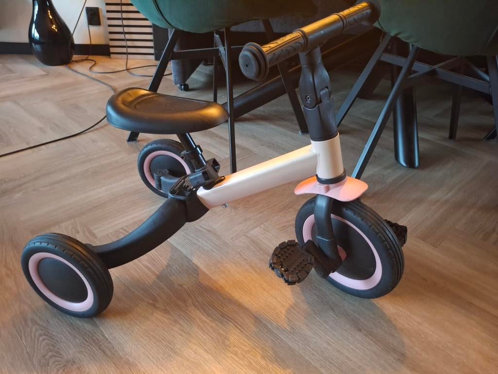 Topmark Roze Driewieler - Om te bouwen tot Loopfiets, Ophalen, Gebruikt, Topmark