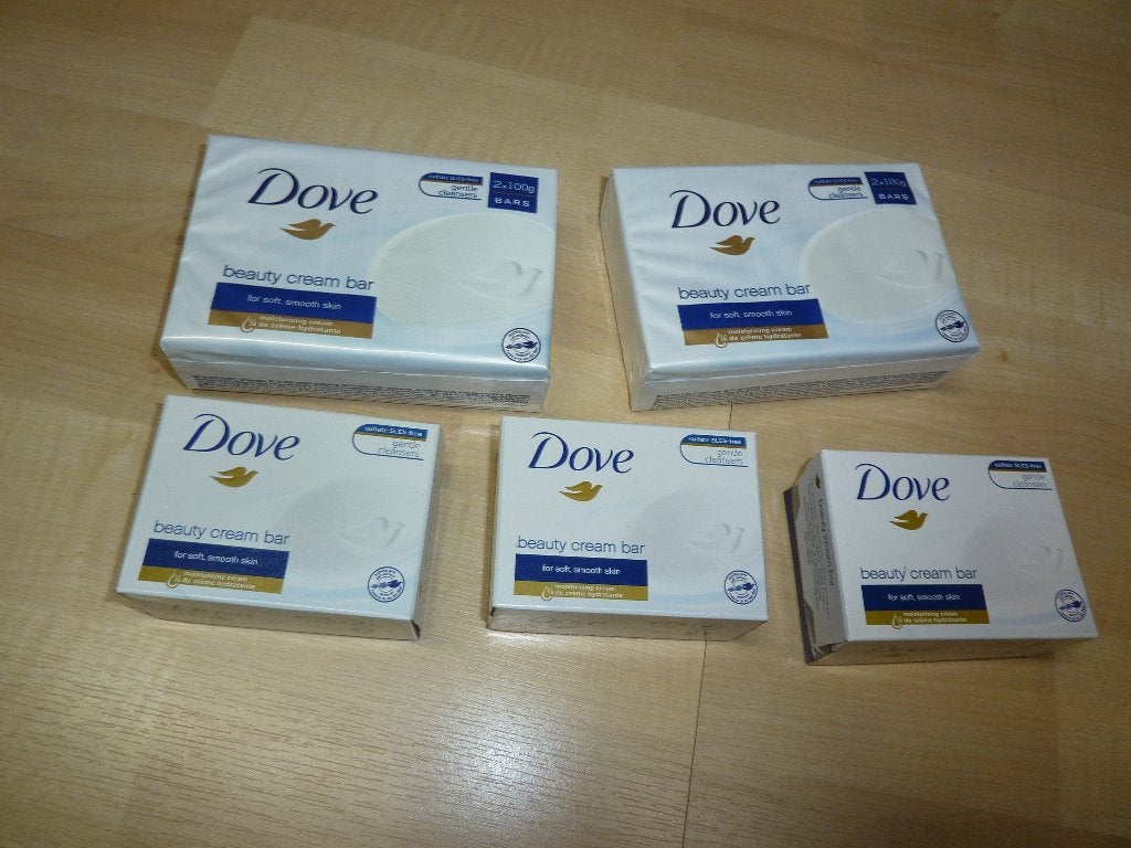7 stuks Nieuwe dove zeep in de verpakking, Ophalen, Nieuw, Bad & Douche