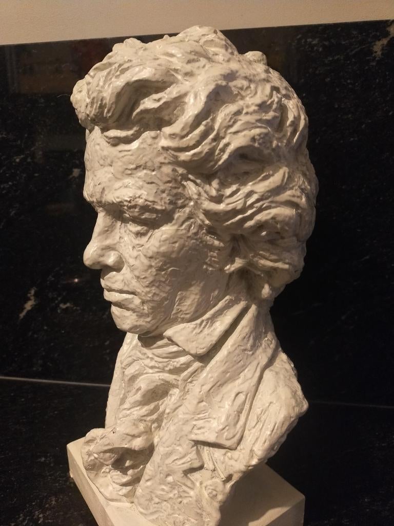 Vintage Beethoven Buste - Austin Prod. Inc. 1961 - 36cm, Verzenden, Buste