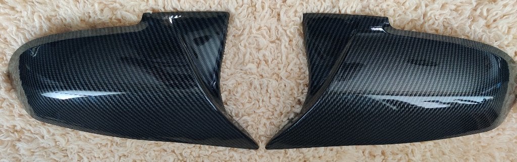 Afdekkapen buitenspiegels R+L BMW serie Carbon Fiber, Ophalen