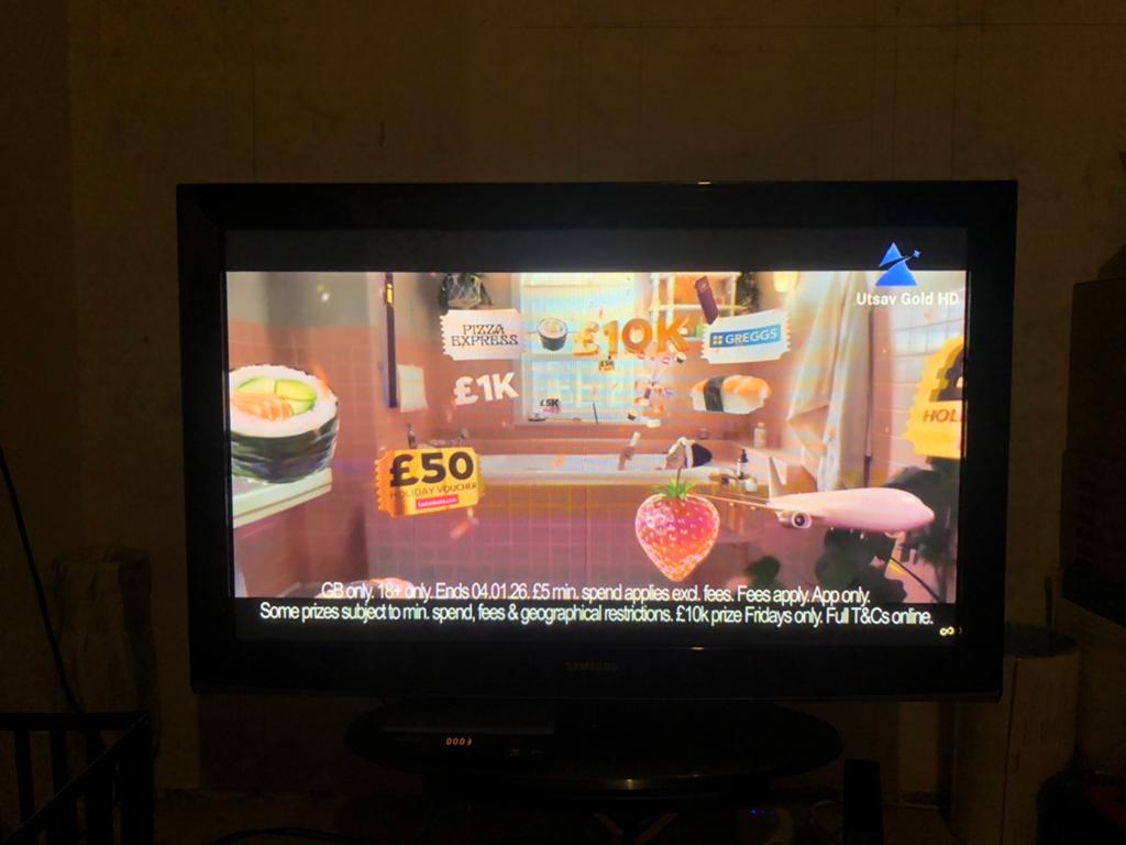 Samsung TV - Ideaal voor studenten, Gebruikt, 50 Hz, Samsung, HD Ready (720p)