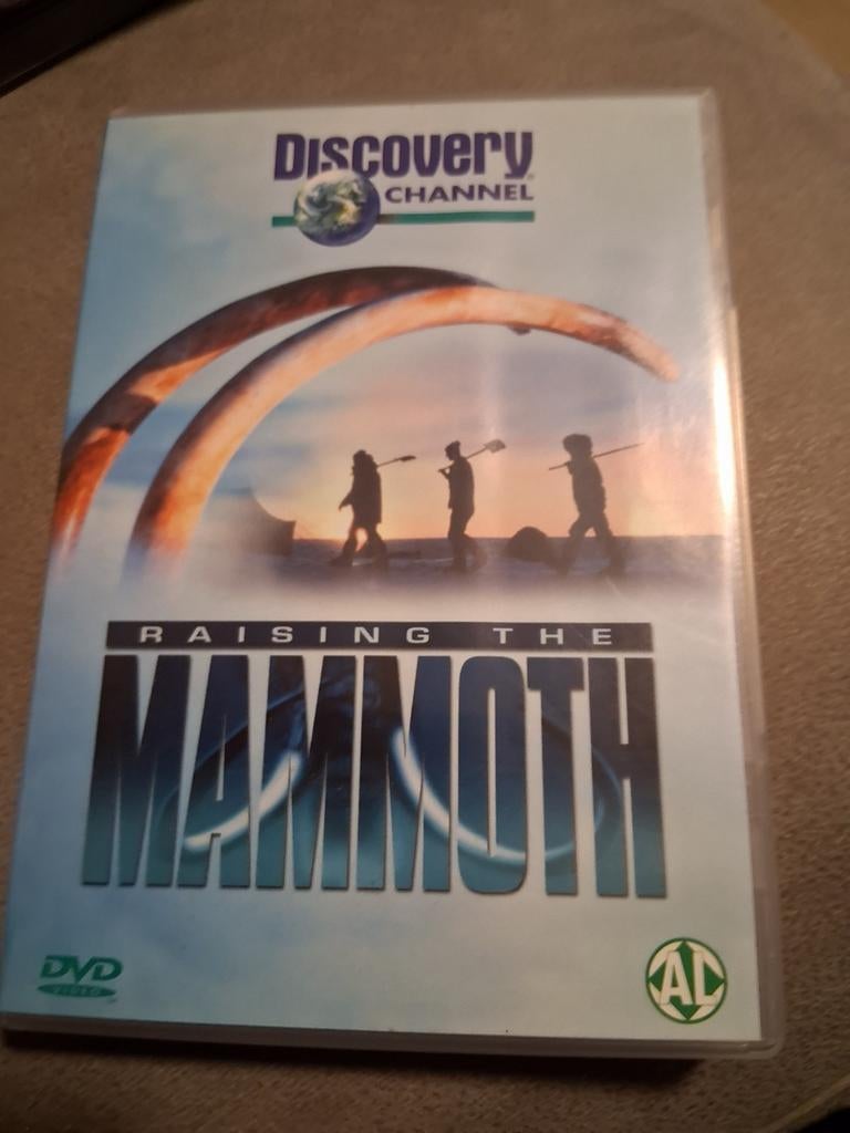 Discovery Channel: Raising the Mammoth DVD, Alle leeftijden, Ophalen of Verzenden, Gebruikt, Wetenschap of Techniek
